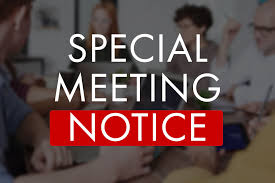 meeting notice